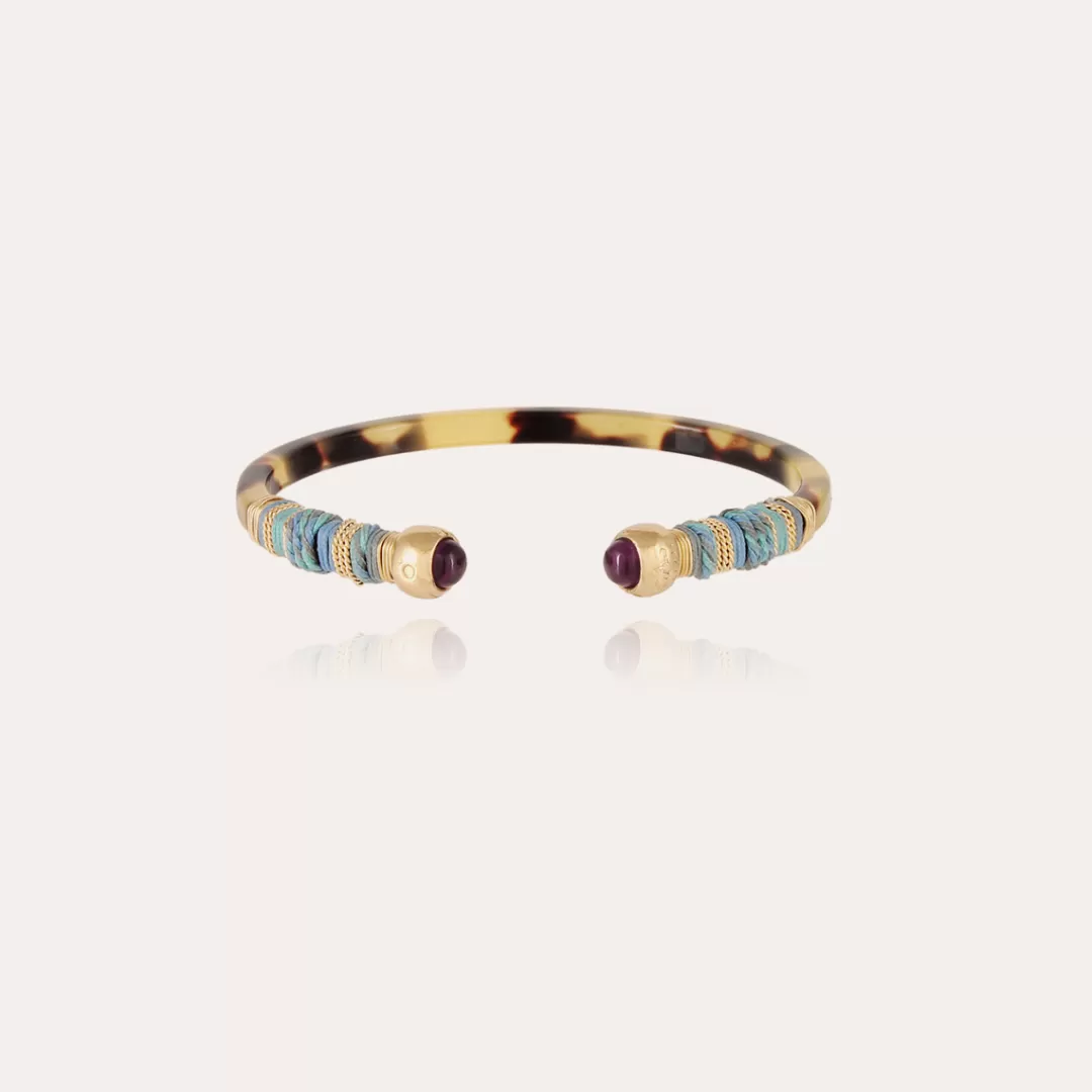 Gas Bijoux Bracelet Sari Bis Acetate Dore-Ecaille