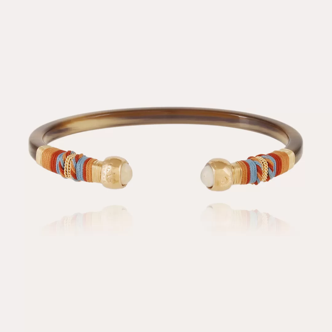 Gas Bijoux Bracelet Sari Bis Acetate Dore-Taupe