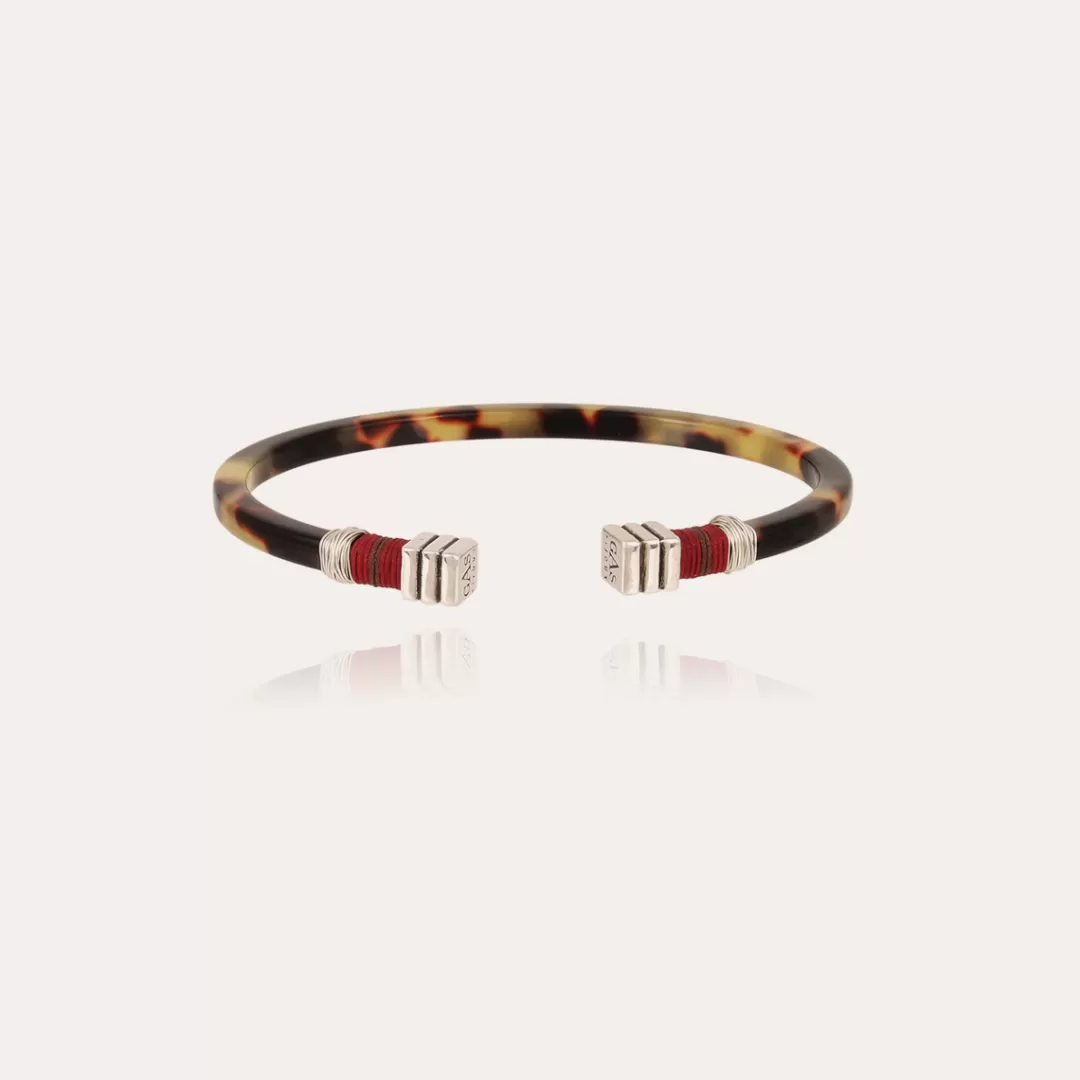 Gas Bijoux Bracelet Sari Bis Homme Acetate Argente-Ecaille