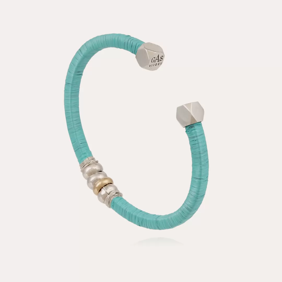 Gas Bijoux Bracelet Sari Emballe Homme Argente