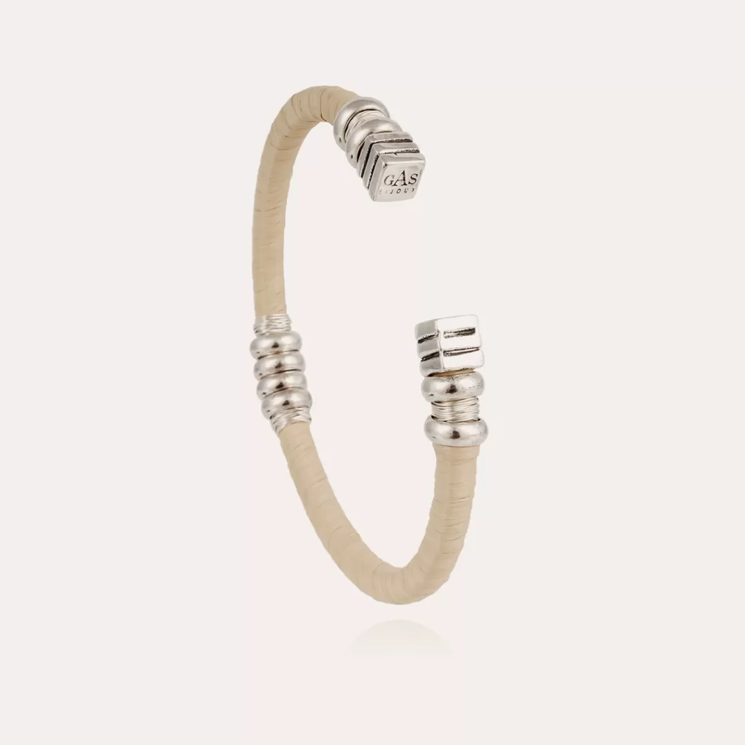 Gas Bijoux Bracelet Sari Emballe Homme Argente