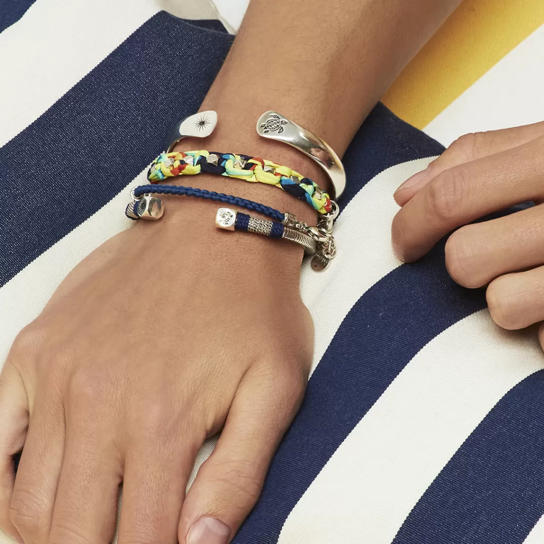 Gas Bijoux Bracelet Stream Vilebrequin Homme Argente