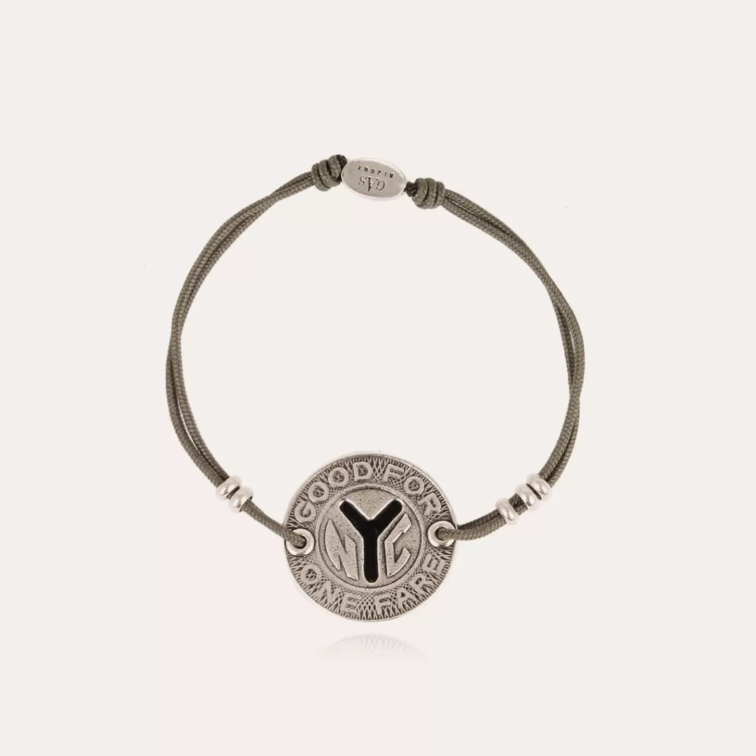 Gas Bijoux Bracelet Token Homme Argente