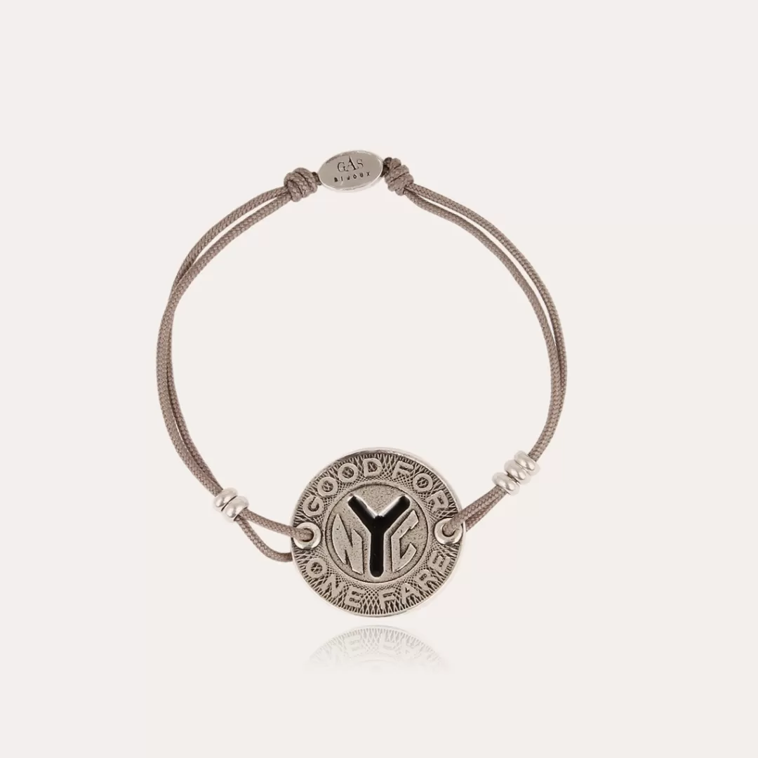 Gas Bijoux Bracelet Token Homme Argente
