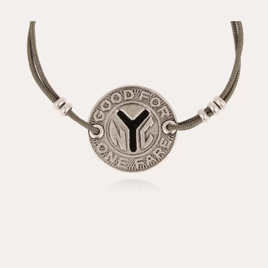 Gas Bijoux Bracelet Token Homme Argente