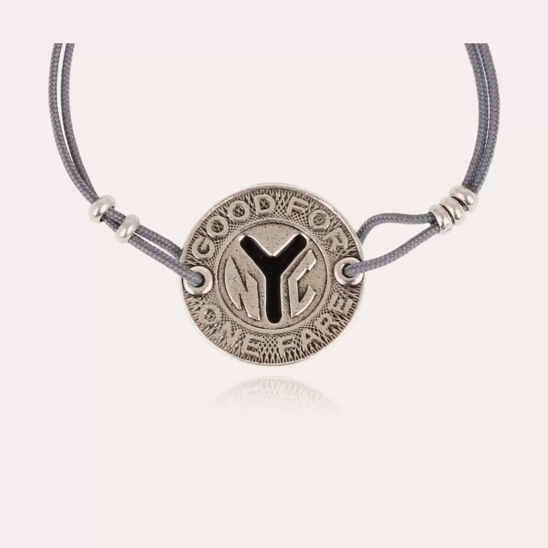 Gas Bijoux Bracelet Token Homme Argente
