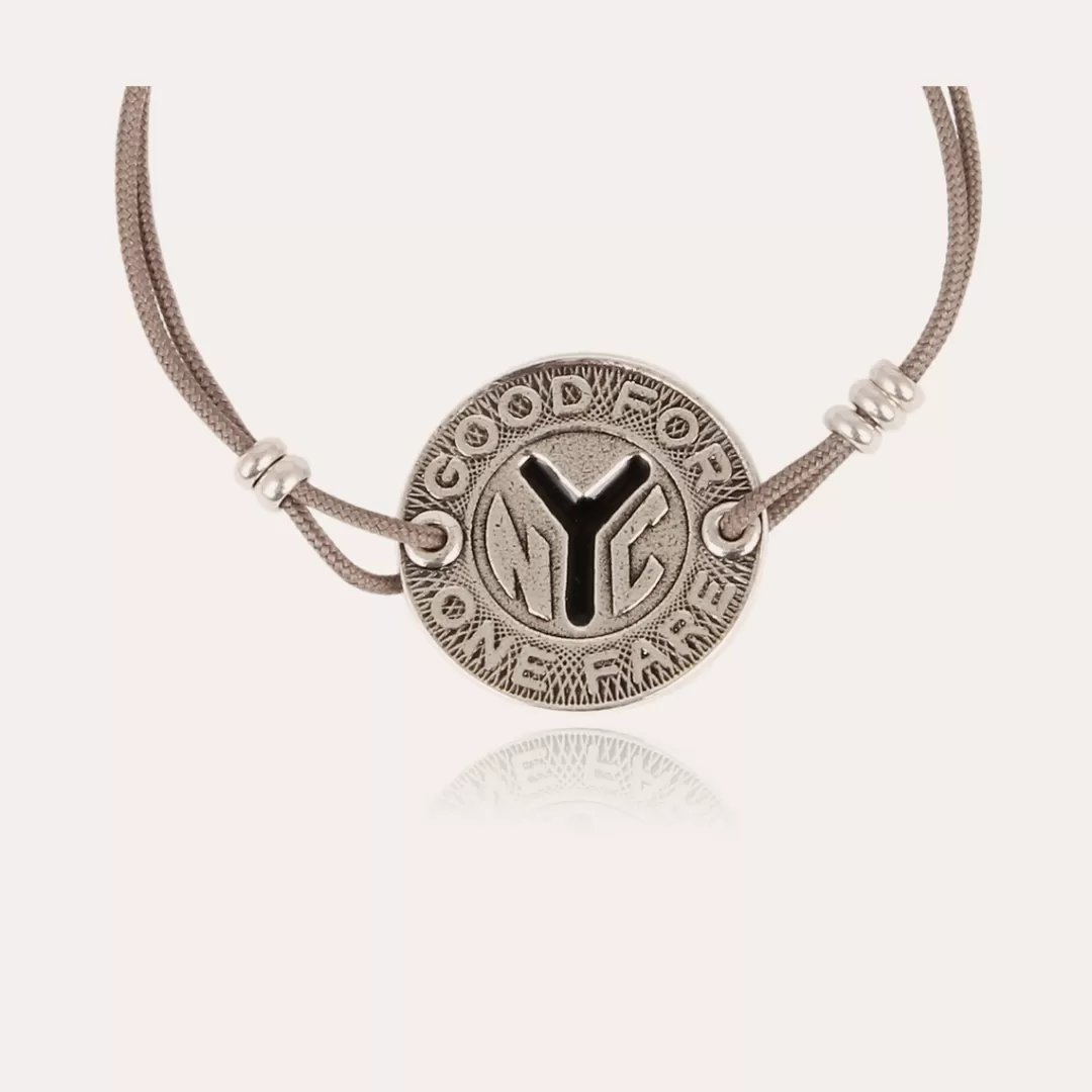 Gas Bijoux Bracelet Token Homme Argente