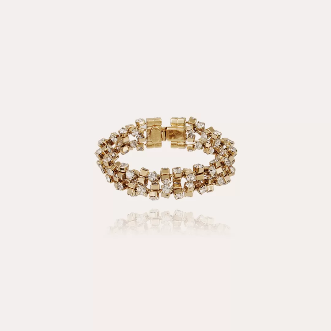 Gas Bijoux Bracelet Trevise Double Dore