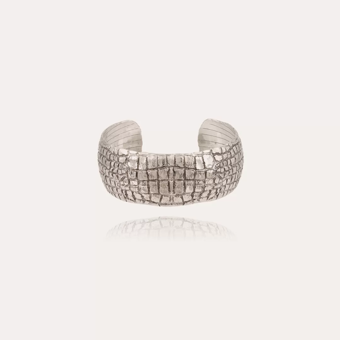Gas Bijoux Bracelet Wild Grand Modele Argente
