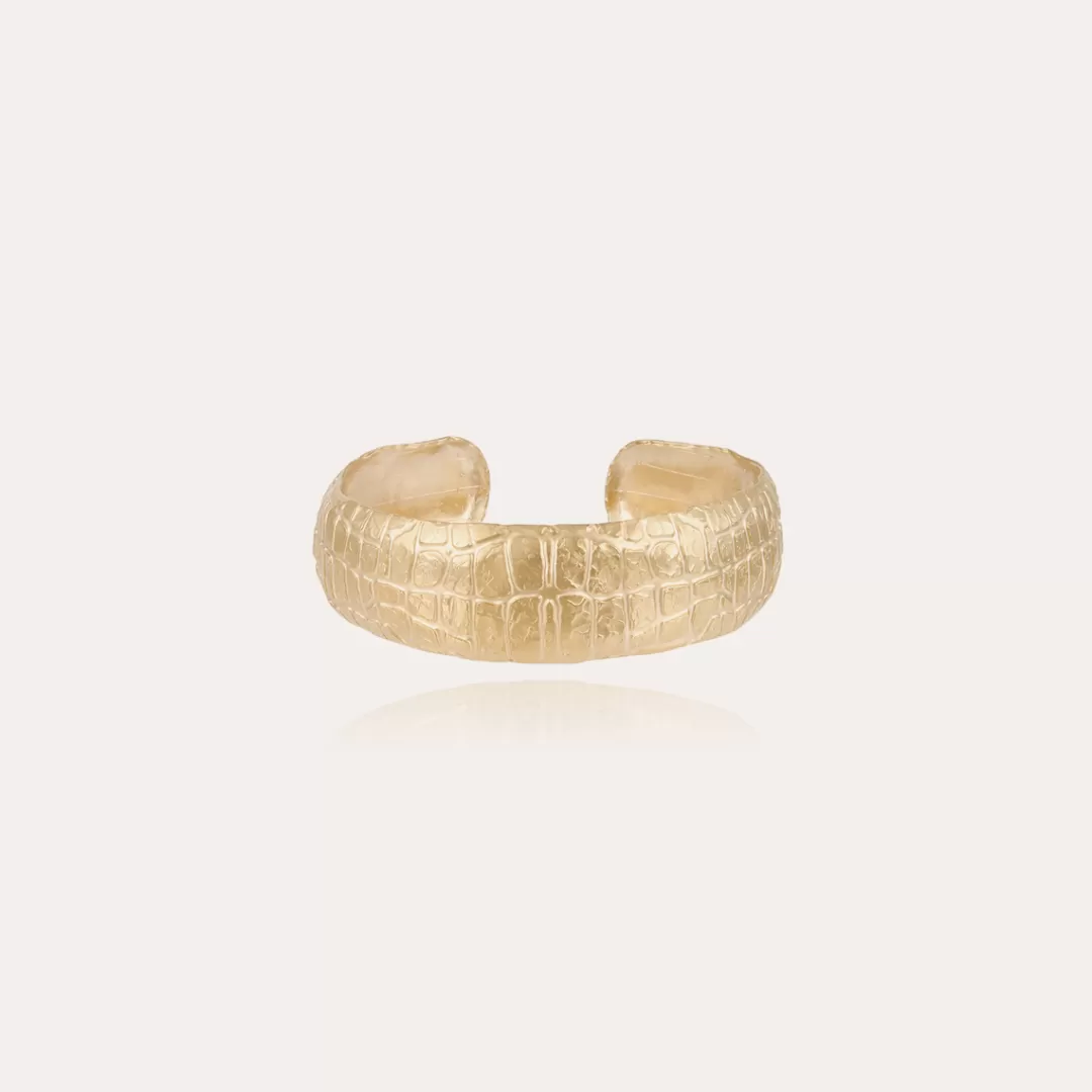 Gas Bijoux Bracelet Wild Moyen Modele Dore