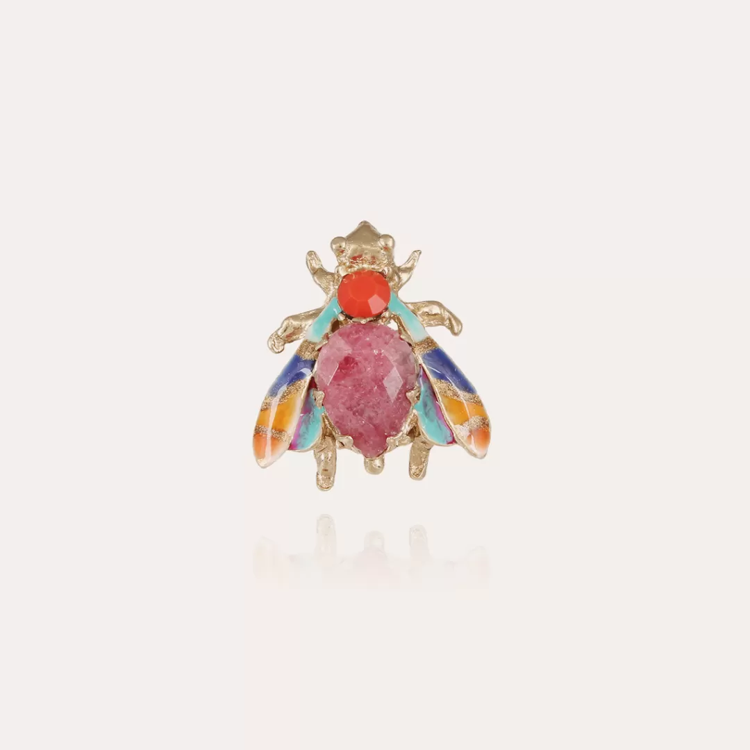 Gas Bijoux Broche Mouche Doree