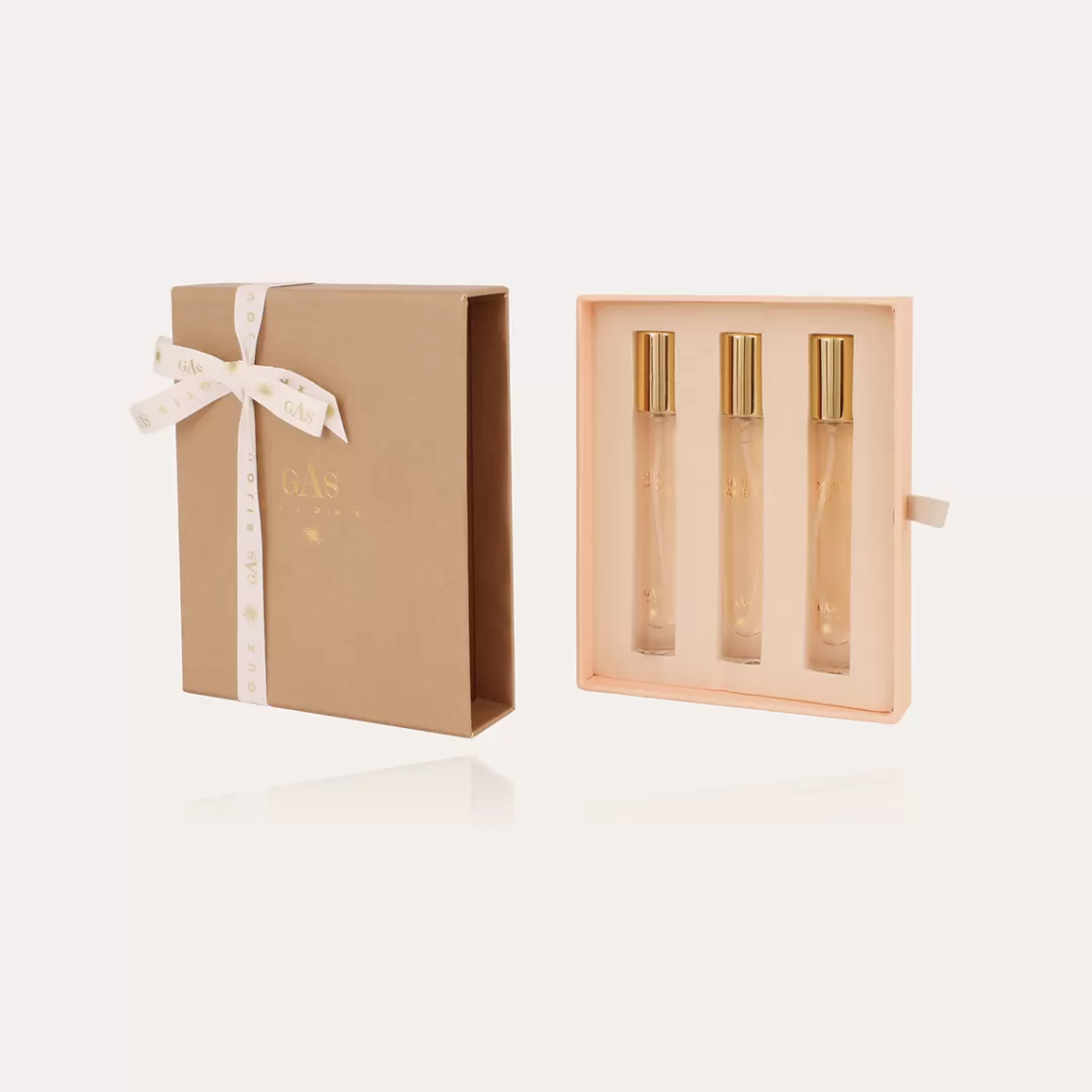 Gas Bijoux Coffret Decouverte-Sea Mimosa, Summer 69, Sable D'Ambre (3 X 10 Ml)