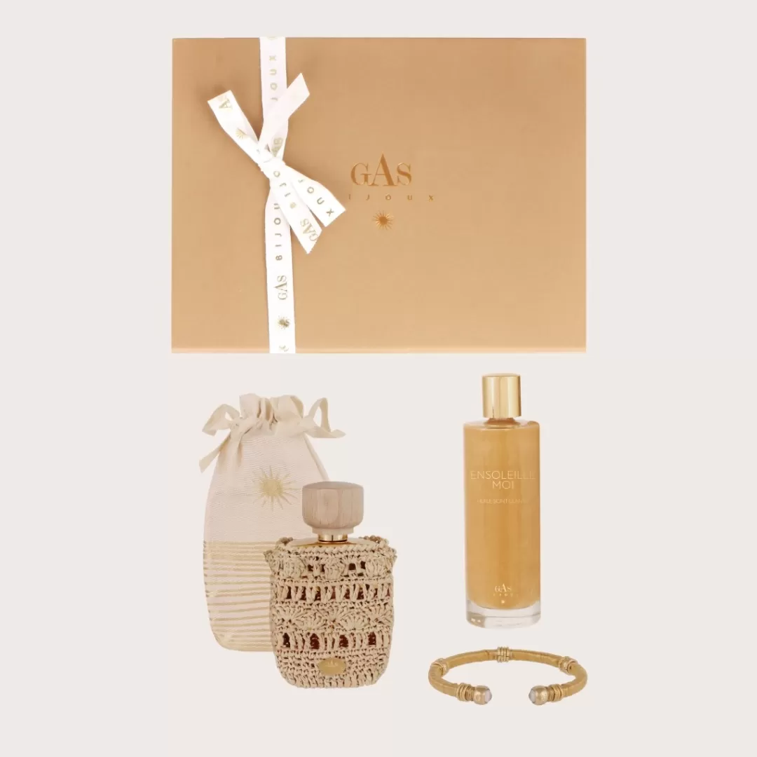 Gas Bijoux Coffret Ensoleille Moi Raphia