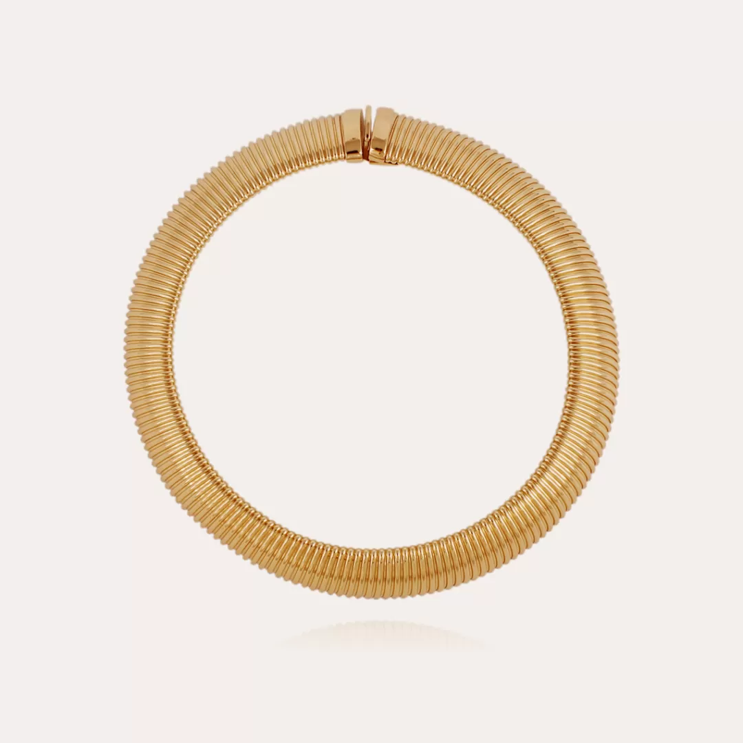 Gas Bijoux Collier Aida Petit Modele Dore