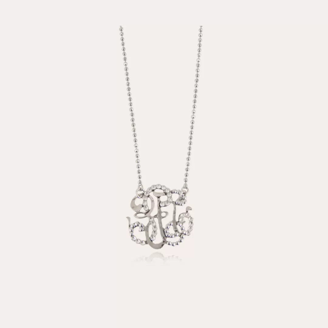 Gas Bijoux Collier Arabesque Petit Modele Argente