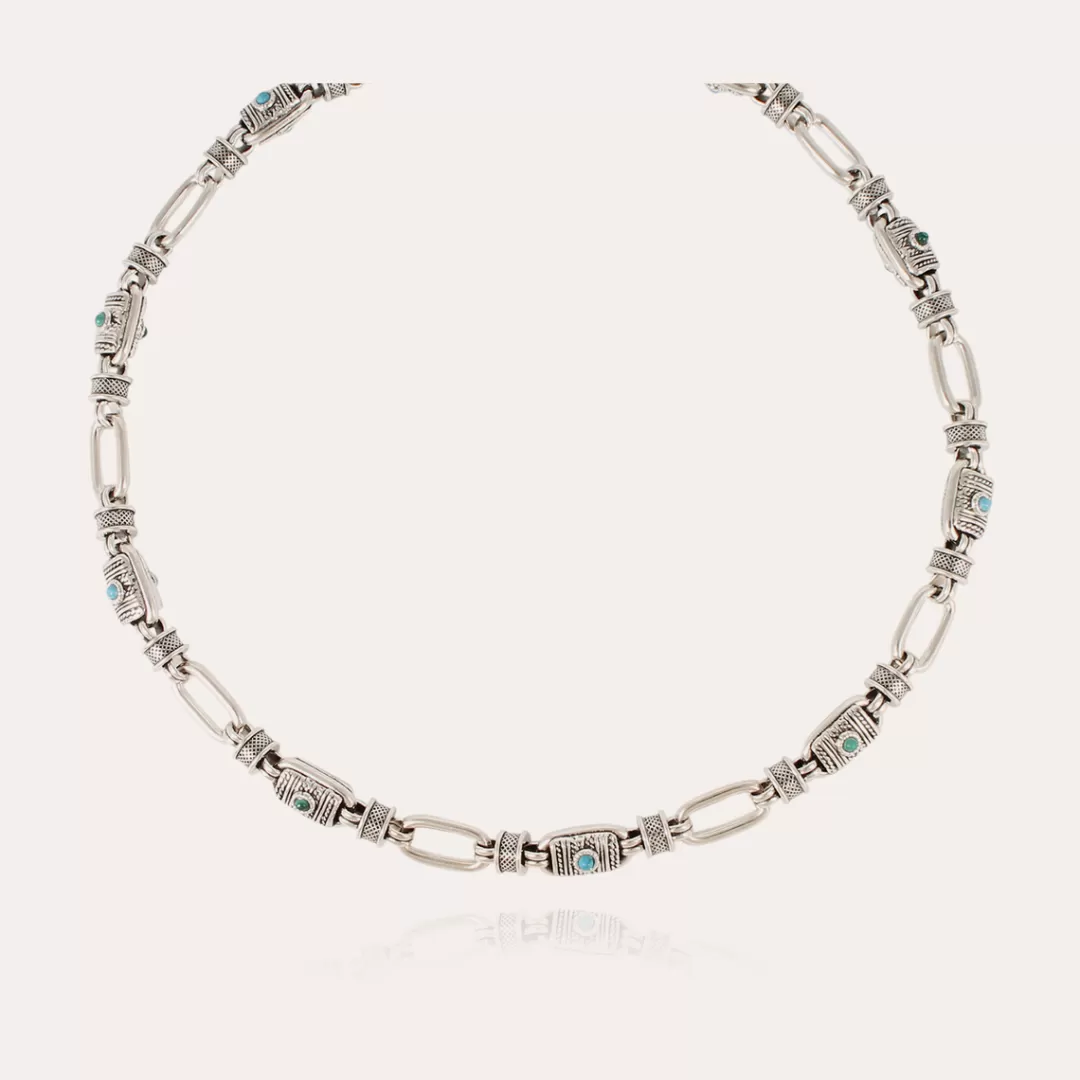 Gas Bijoux Collier Basile Argente
