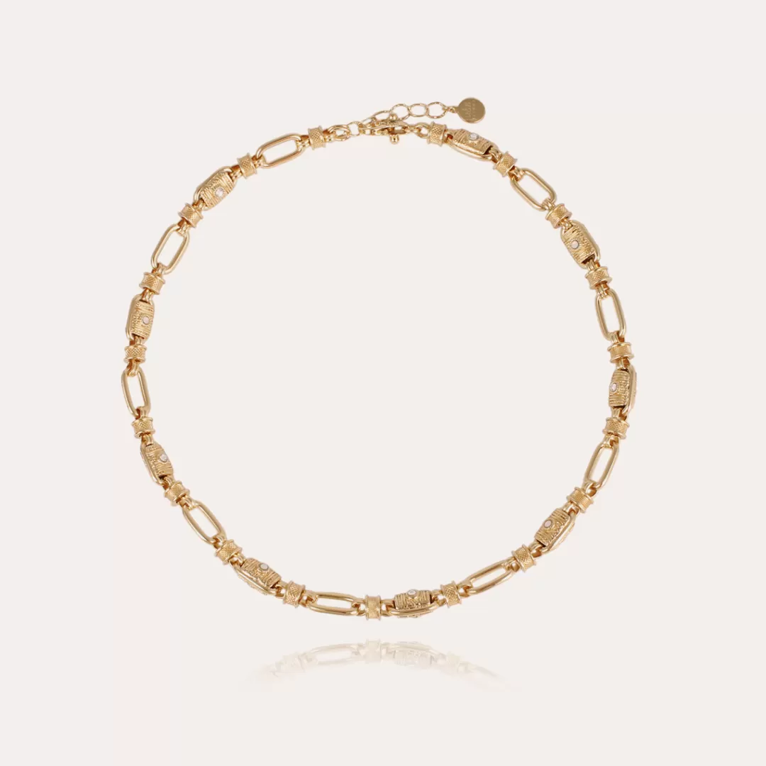 Gas Bijoux Collier Basile Dore