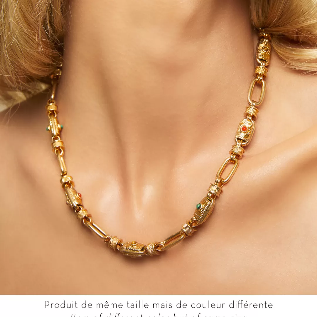 Gas Bijoux Collier Basile Dore