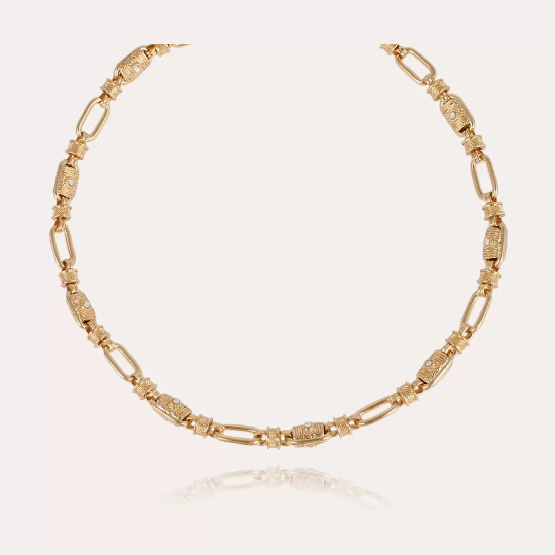 Gas Bijoux Collier Basile Dore