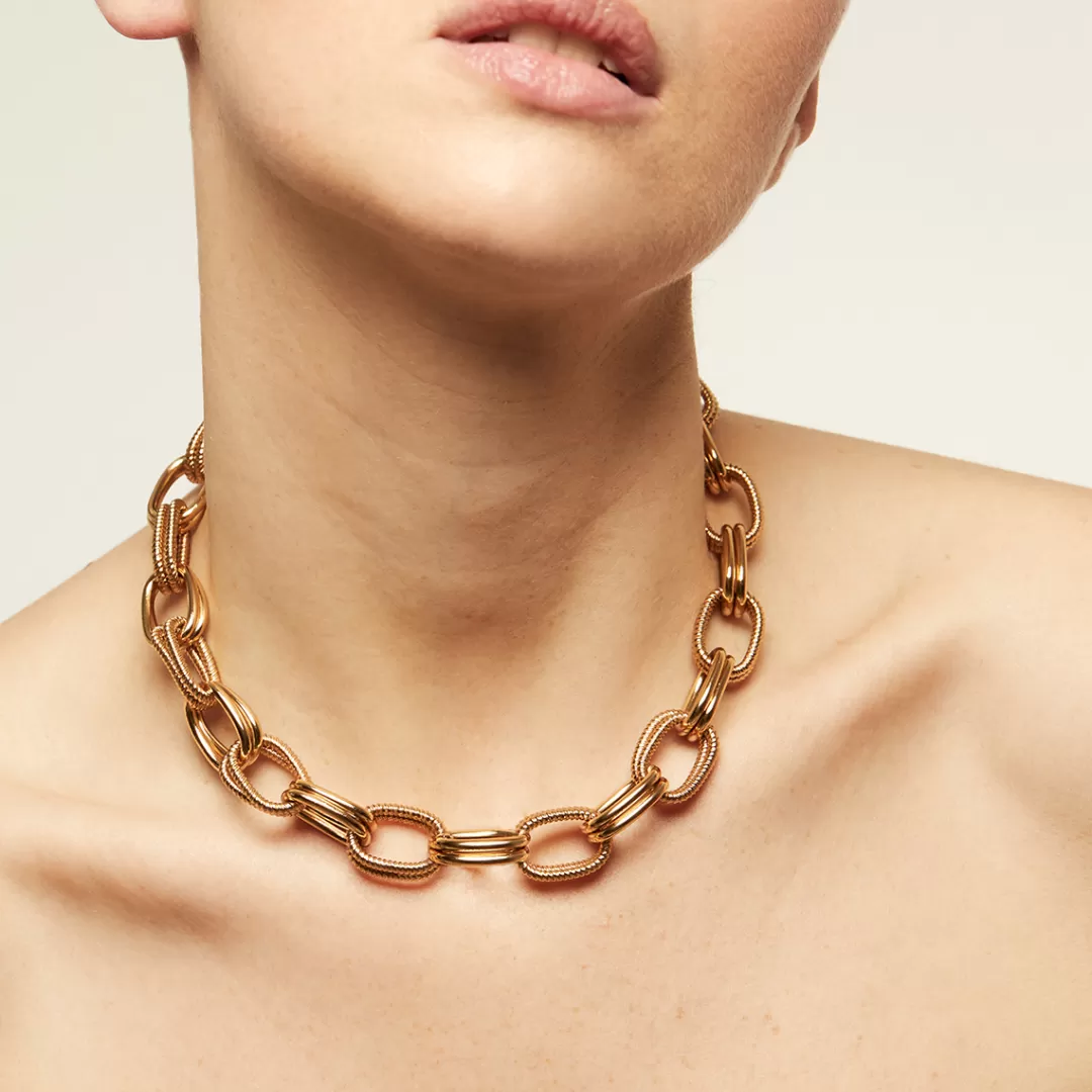 Gas Bijoux Collier Bell Dore