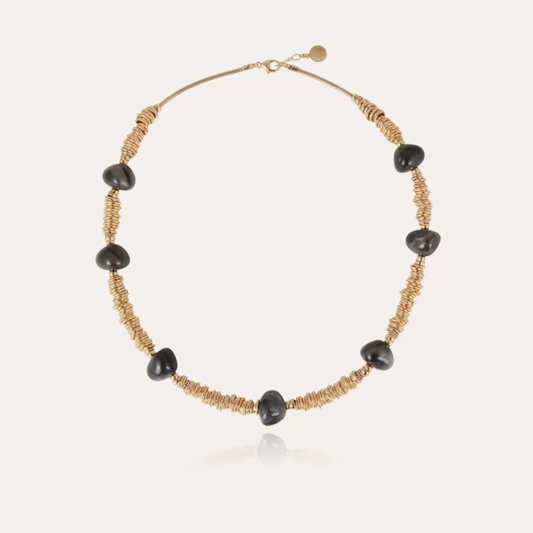 Gas Bijoux Collier Biba Dore-Gris