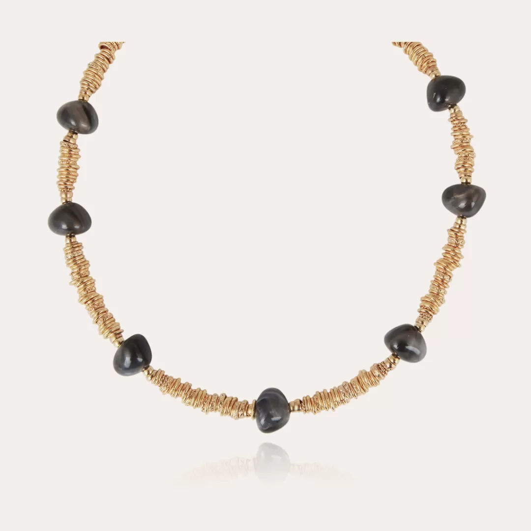 Gas Bijoux Collier Biba Dore-Gris