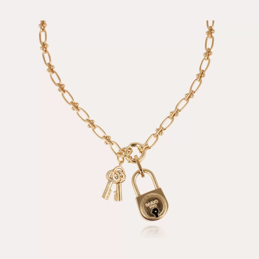 Gas Bijoux Collier Cadenas Dore