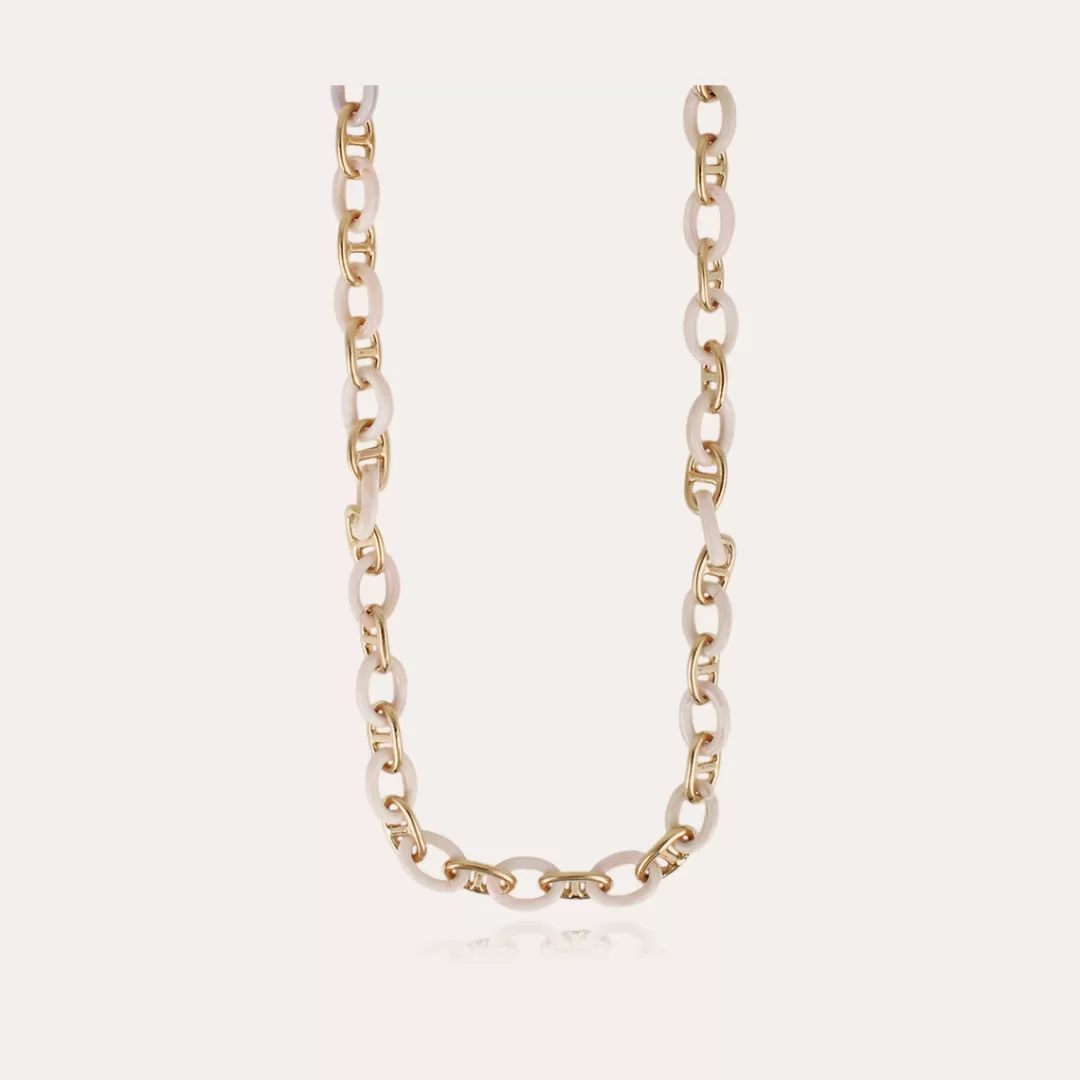 Gas Bijoux Collier Chaine De Lunettes Prato Petit Modele Acetate Doree