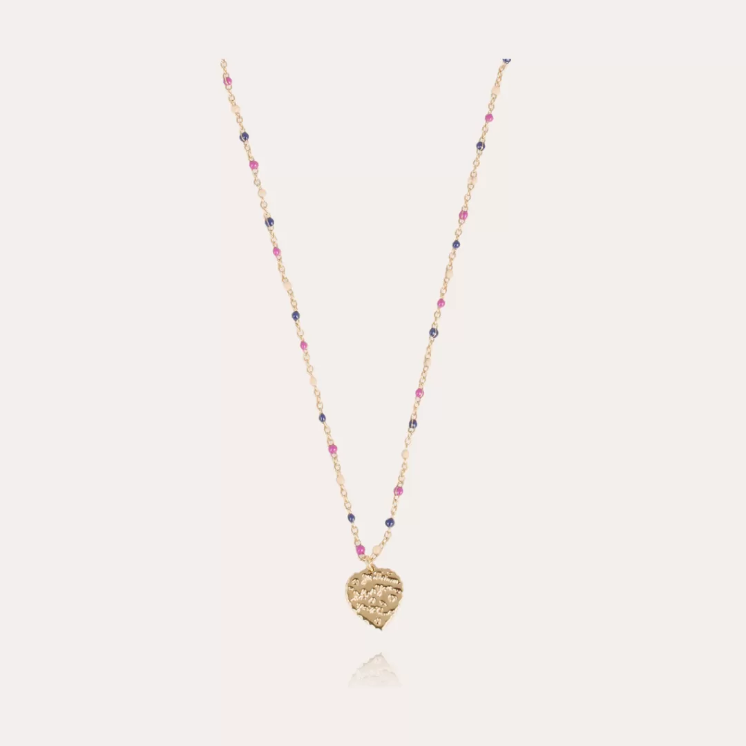Gas Bijoux Collier Coeur Dore