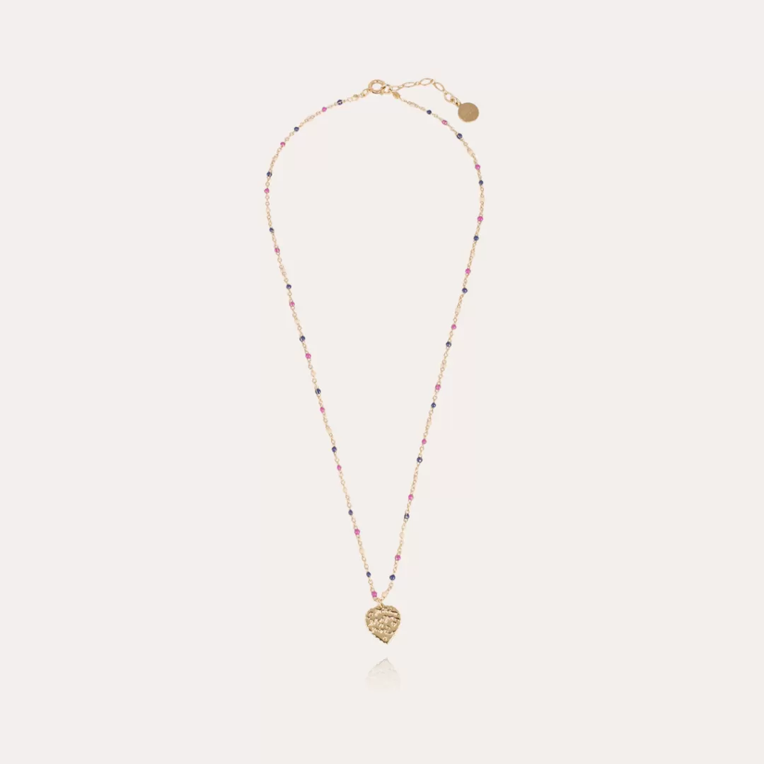 Gas Bijoux Collier Coeur Dore