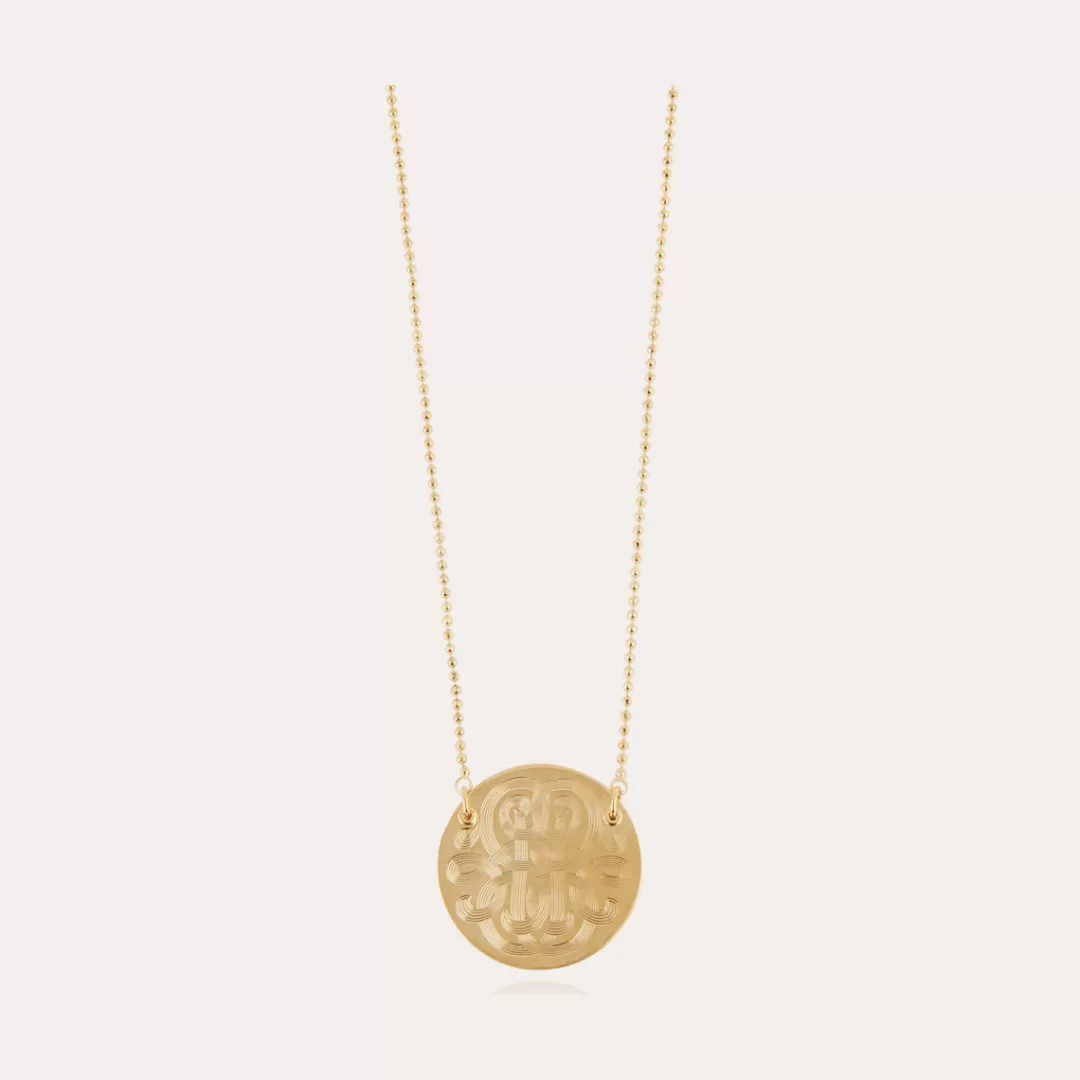 Gas Bijoux Collier Diva Petit Modele Dore