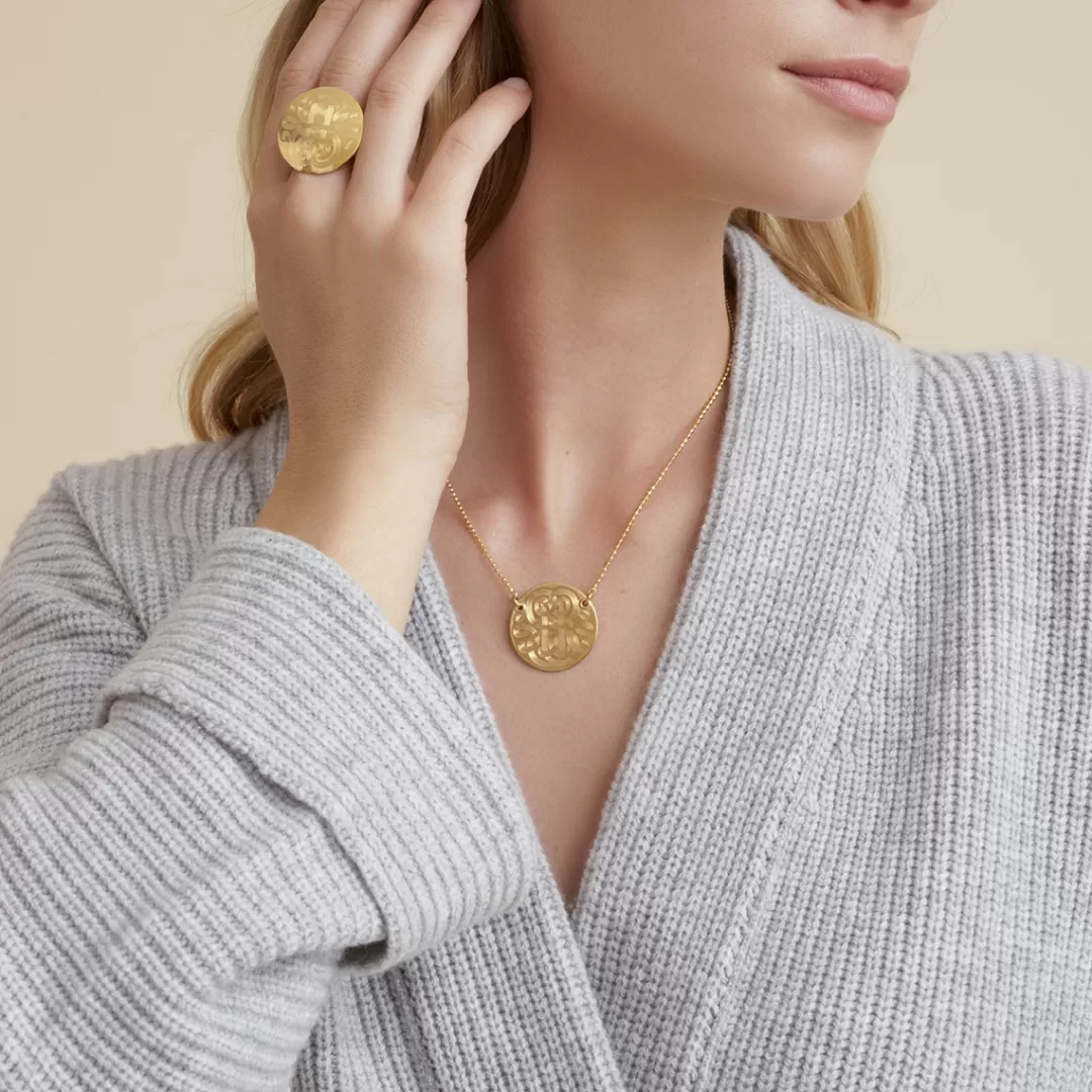 Gas Bijoux Collier Diva Petit Modele Dore
