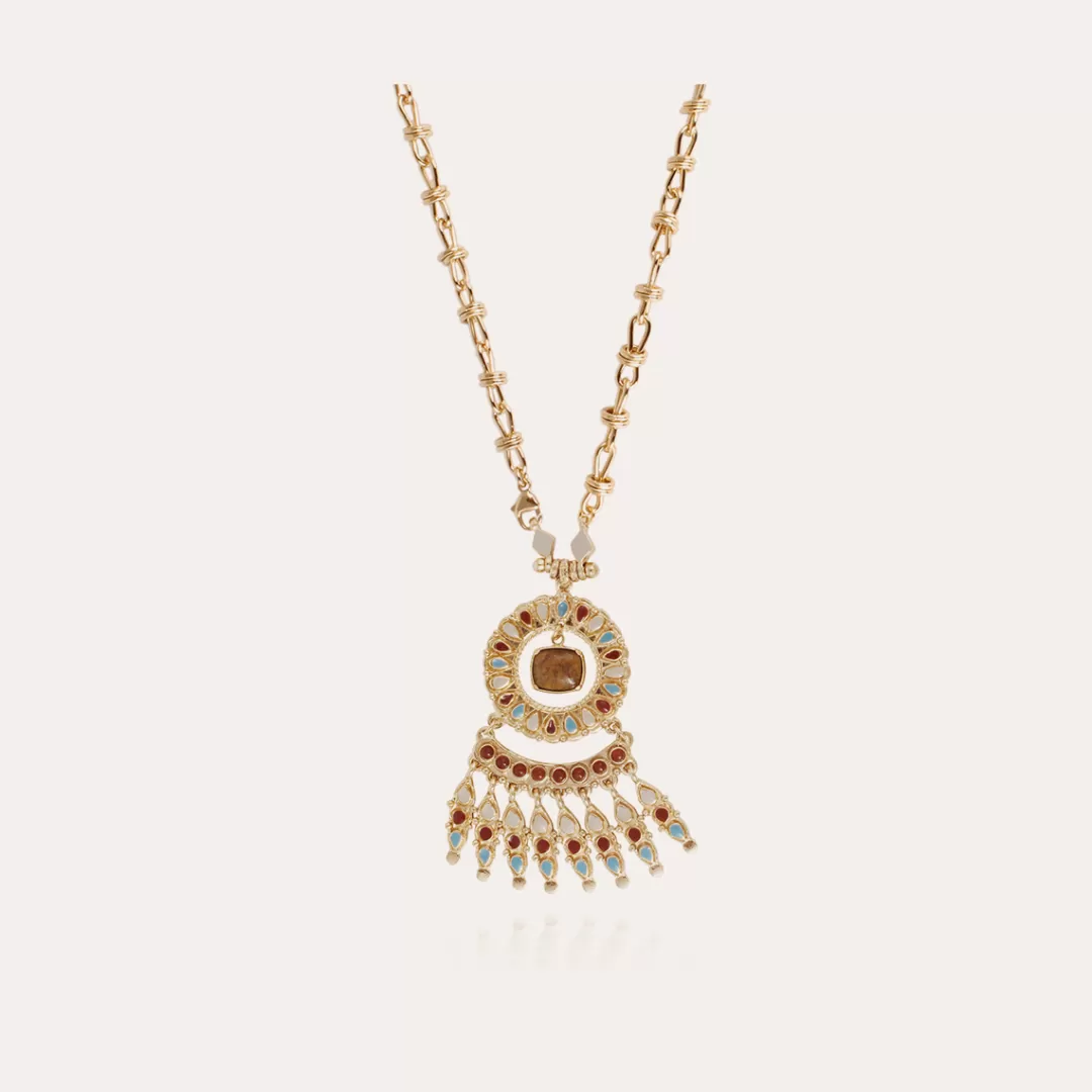 Gas Bijoux Collier Livia Email Dore