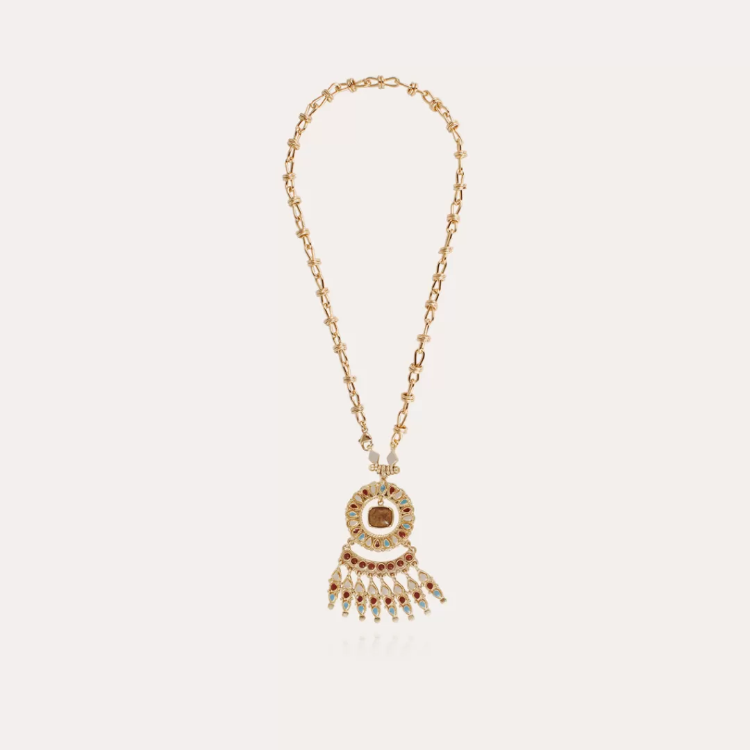 Gas Bijoux Collier Livia Email Dore
