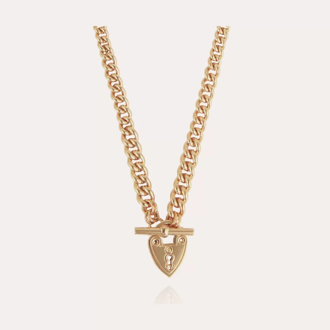 Gas Bijoux Collier Locked Dore