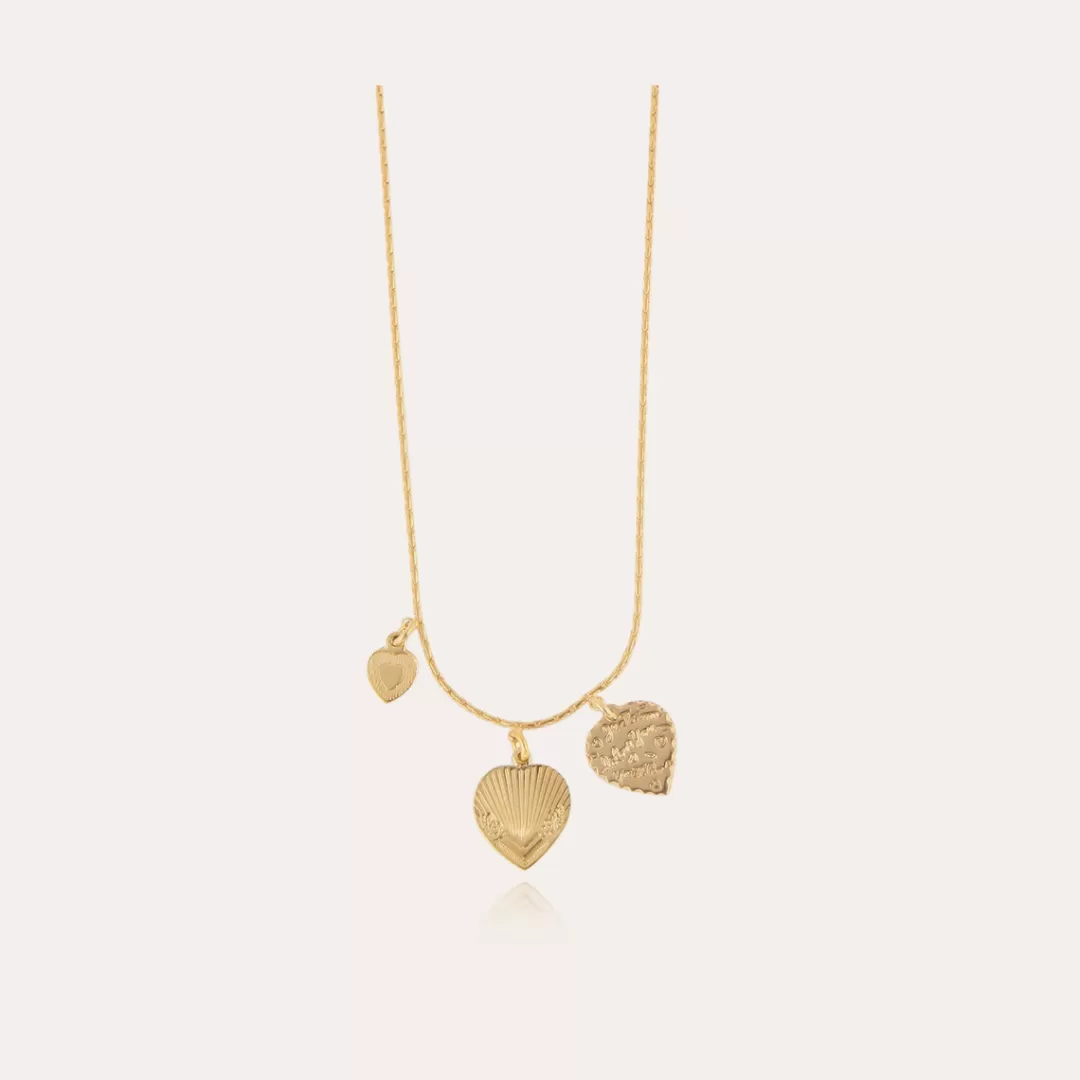 Gas Bijoux Collier Love Mini Dore