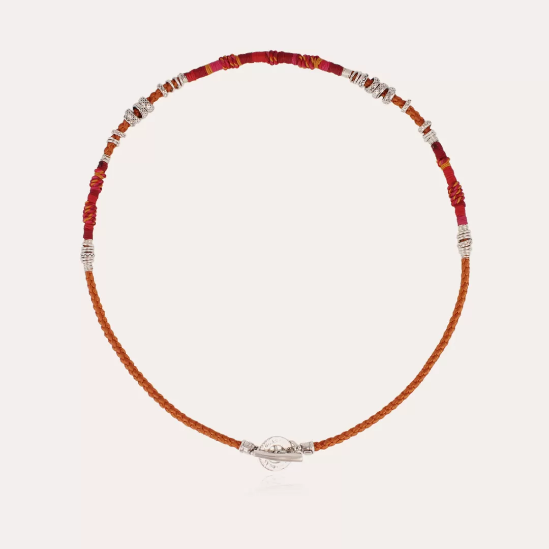 Gas Bijoux Collier Marceau Homme Argente
