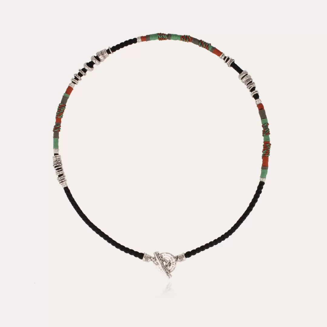 Gas Bijoux Collier Marceau Homme Argente