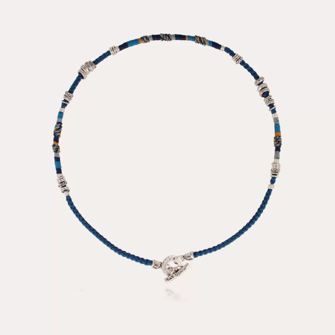 Gas Bijoux Collier Marceau Homme Argente