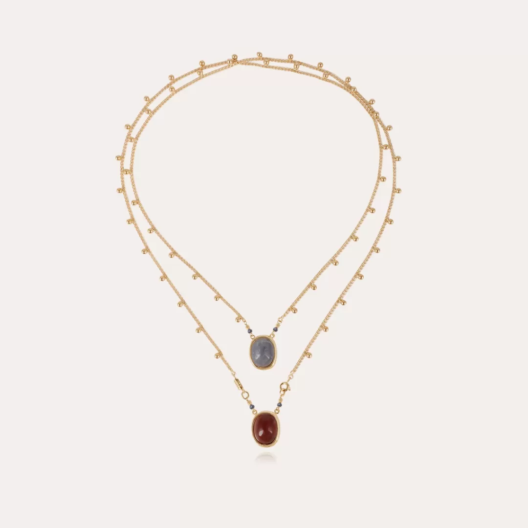 Gas Bijoux Collier Scapulaire Ovo Dore