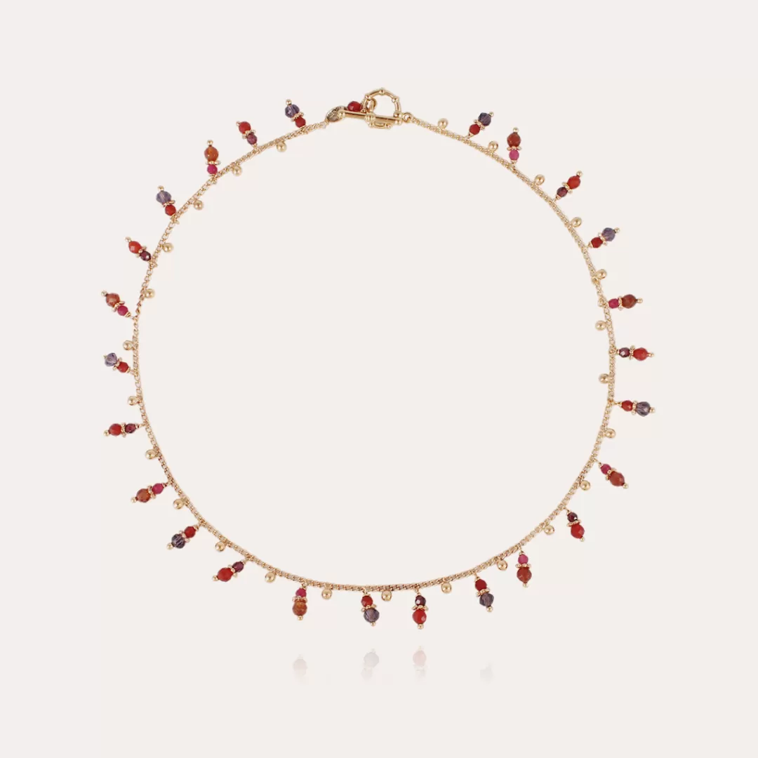 Gas Bijoux Collier Tangerine Dore