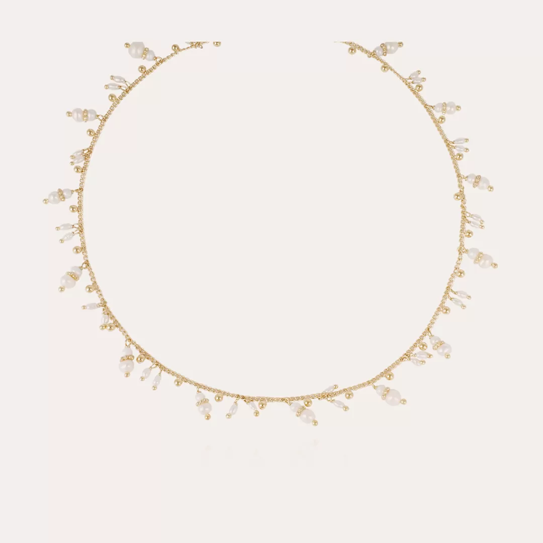 Gas Bijoux Collier Tangerine Dore