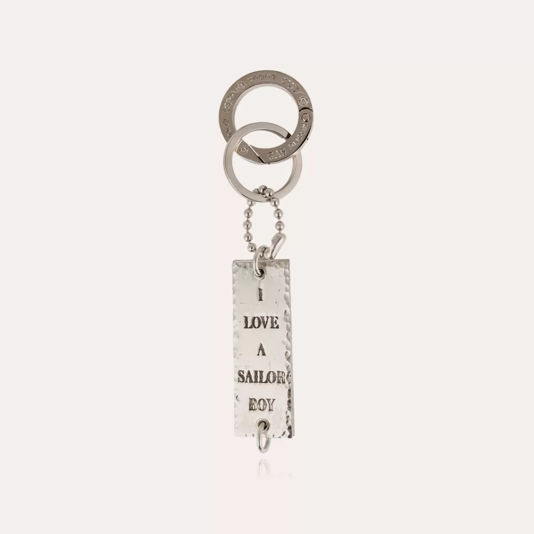 Gas Bijoux Porte-Cles Sailor Argente