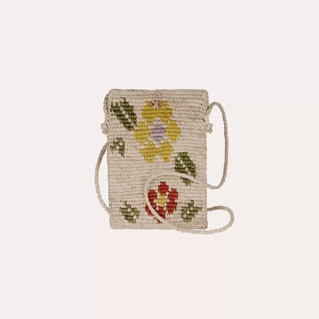 Gas Bijoux Sac Pochette Portable Raphia
