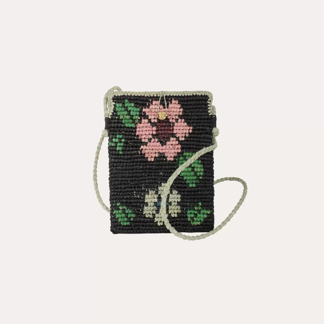 Gas Bijoux Sac Pochette Portable Raphia