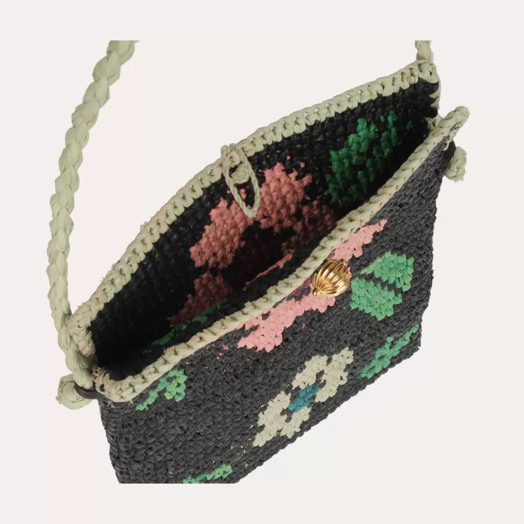 Gas Bijoux Sac Pochette Portable Raphia