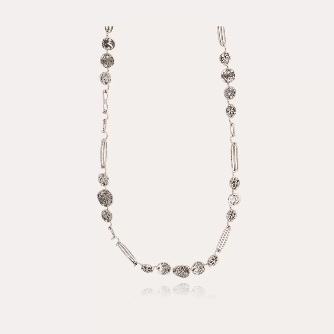 Gas Bijoux Sautoir Eclipse Argente