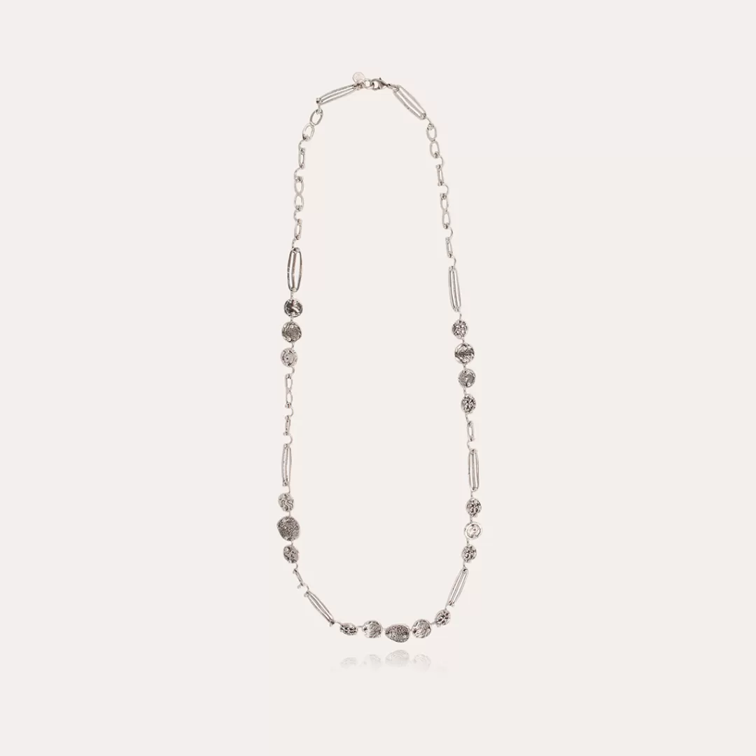 Gas Bijoux Sautoir Eclipse Argente